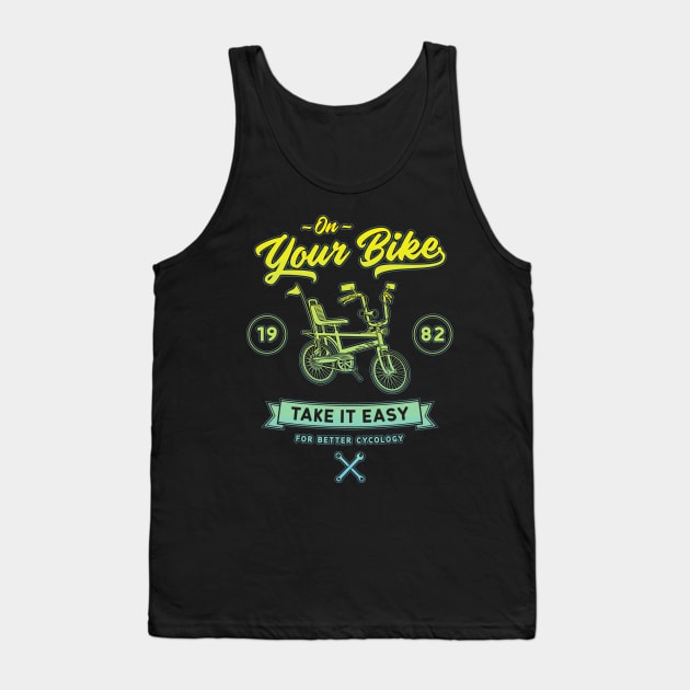 On Your Bike Tank Top by heavyhand